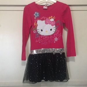 NWT Hello Kitty Long Sleeve Dress